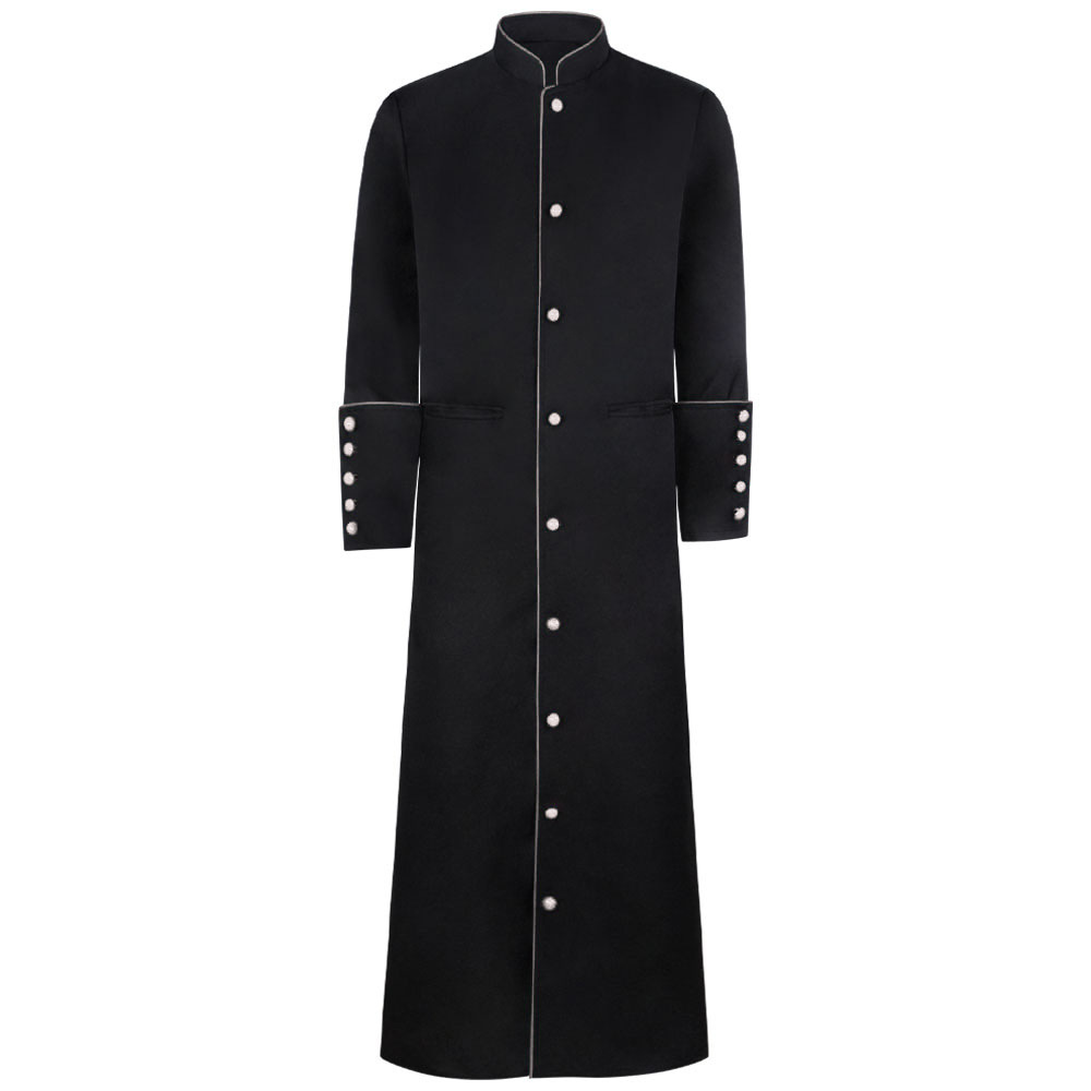 White border pastors robe