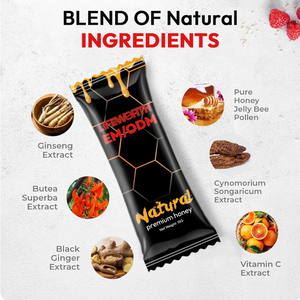 Lifeworth Cao Cấp Tự Nhiên Tinh Khiết Mật Ong Với Thạch Phấn Hoa Ong Ngọt Ngào Xác Thực Mật Ong - Product Image 4