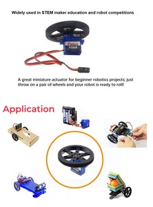 Feetech FT90R Digital Micro Sg90 360-Grad-Drehung 9g Servo für Roboters pielzeug Auto Dynamixel Codierung 3D-Druck BBC Micro Bit - Product Image 5