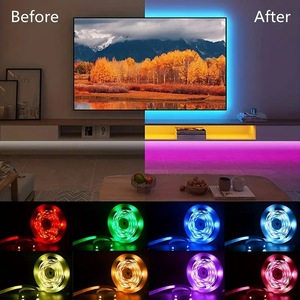 20m 65.6FTBluetoothスマートLEDライトAPPコントロールミュージックRGB5050LEDストリップライト (44キー付き) 部屋の家の装飾用IRリモート - Product Image 6