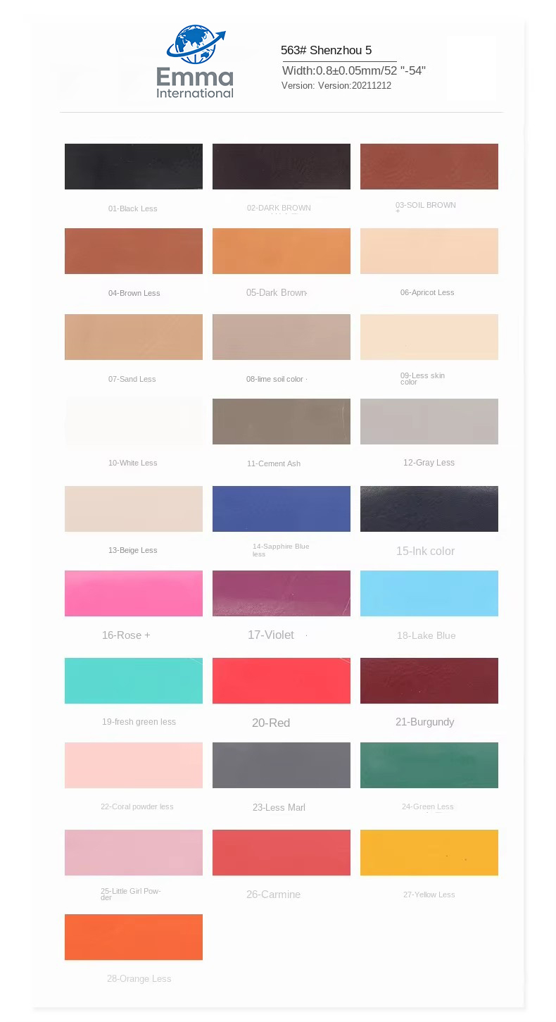 Carta de colores