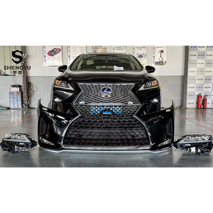 Lexus RX 2016-2019 için otomatik yedek parça yükseltme 2020-2022 RX f-spor ön tampon ızgarası dahil oto lambaları - Product Image 4