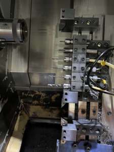 PRCS CK46L centro di tornitura Multi-funzionale tornio CNC 20-32mm alesatura programmazione DNC a prova di schizzi copertura in metallo utensili - Product Image 5