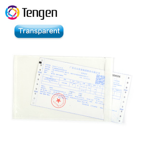 定制托运单口袋防水A6透明小袋10x6.5 "自粘文件包装清单信封 - Product Image 3