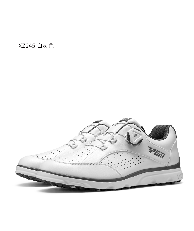 PGM XZ245 custom breathable comfortable golf shoes knob shoelace anti