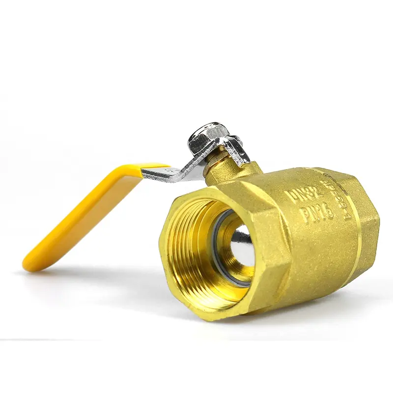 3/4" NPT Lead Free Full Port Forged Brass Ball Valve, Full Port Heavy Duty Brass Ball Valve Shut Off Switch for Water and Oil