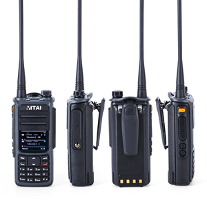 Walkie Talkie Digital DMR de banda dual de largo alcance con potencia de salida de 10W Escáner GPS impermeable y sistema de conferencia de intercomunicación - Product Image 5