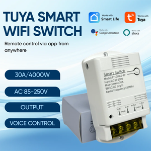<span class=keywords><strong>Wifi</strong></span> 4000W Tuya Smart Switch Relaismodule 85-250V 30a Smartlife Afstandsbediening Alexa Google Domotica - Product Image 2