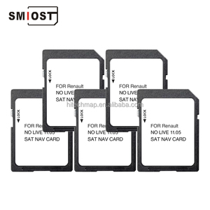 SMIOST 2023 Update Version Navigations änderung CID SD-Karte Memorial 16GB GPS-Karte für Renault No Live 11.05 Fluence