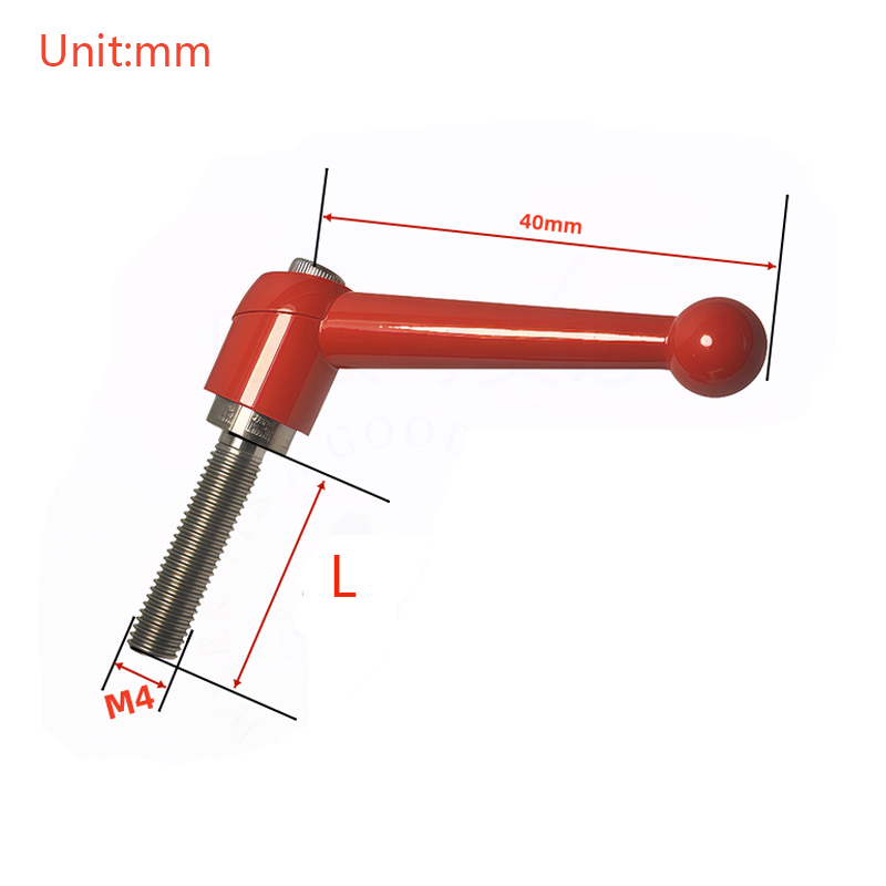 Filetage extérieur M4 *20