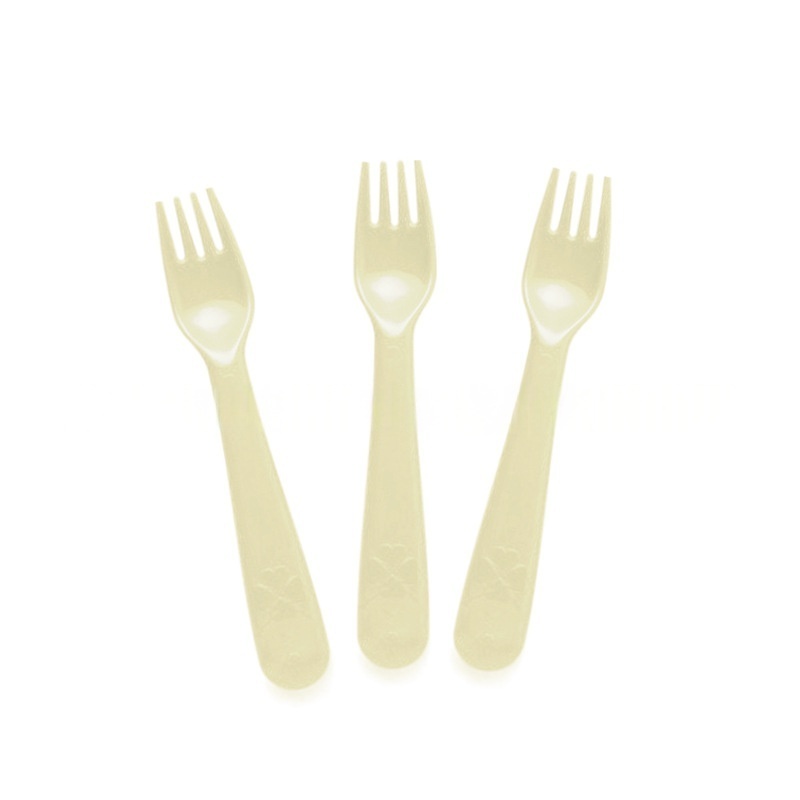 yellow fork * 24pcs