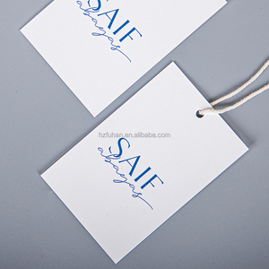 Etiquetas colgantes de papel de arte personalizadas, etiquetas para ropa, etiquetas para ropa con cuerdas para bolsos y zapatos - Product Image 5