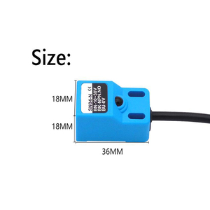 DC 10-30V SN04 NPN NC Normal cerrado 4mm M4 Interruptor de sensor de detección de metales Interruptor de detección de sensor de proximidad inductivo - Product Image 4