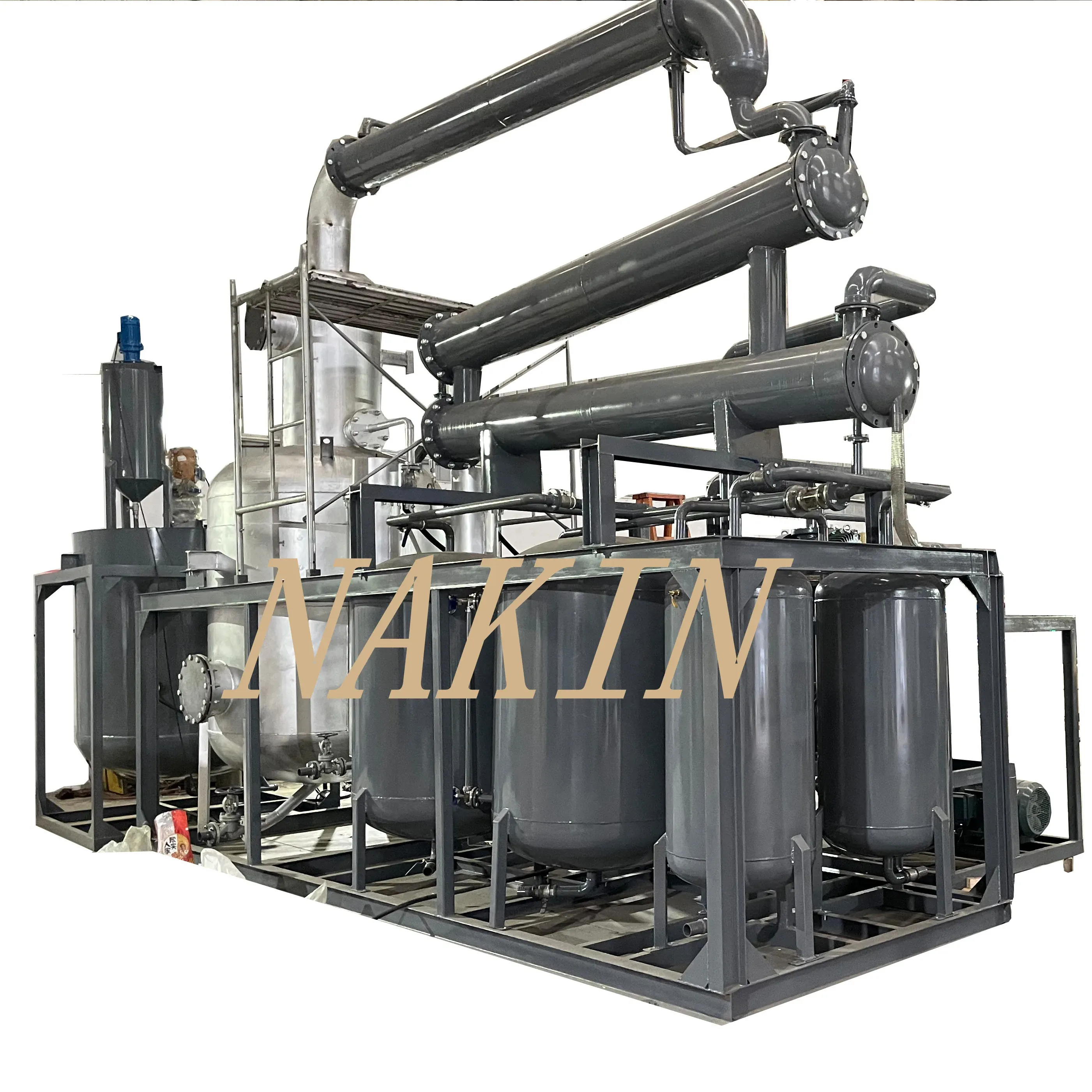 Hot Selling JZC Used Engine Oil Refinery Machine /black engine oil recycling plant