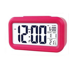 Smart Square Digitaluhr mit Lazy Snooze und Mute Back light Resin Body Kreative elektronische Kalender anzeige für Esszimmer