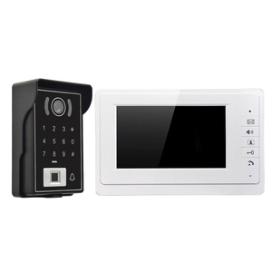 Videoportero HD de 7 pulgadas, aplicación de timbre, sistema de Control de acceso electrónico de vigilancia del hogar para teléfonos de puertas de villas - Product Image 1