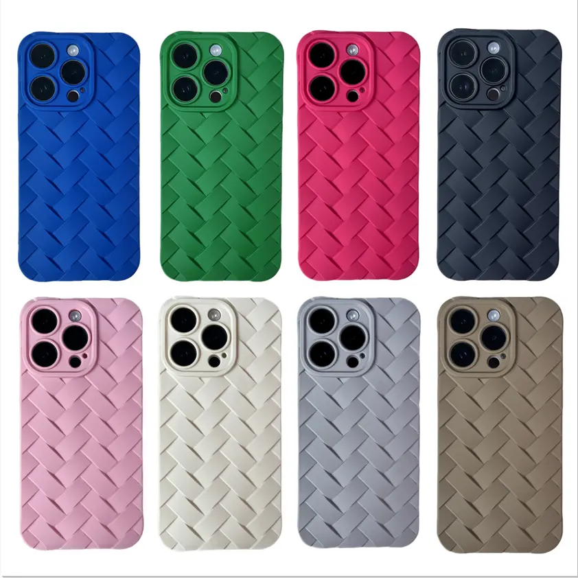 Capa retrô de luxo padrão de tecido, para iphone 14 13 12 11 pro max cor lisa de toque macio para iphone 14 plus