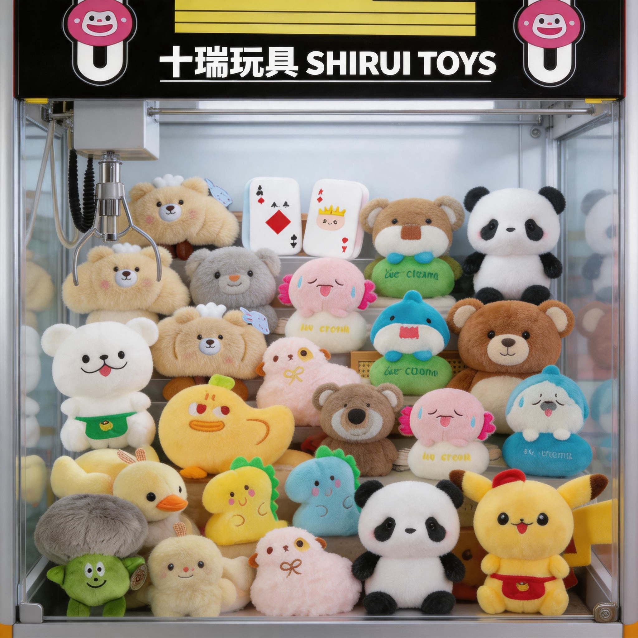 Juguetes de peluche de 3 a 8 pulgadas (contáctenos para obtener el catálogo con más de 6000 estilos)