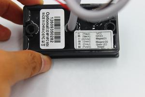 Impermeable tarjeta de Control de acceso lector de Wiegand 26bit 34bit indicadores LED tanto apoyo Rfid y NFC lector de tarjeta - Product Image 4