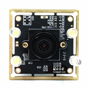 Módulo de cámara USB de color de alta velocidad WDR 5.0MP 2592*1944 32*32mm con lente de placa de 3,6mm para tecnologías de redes neuronales - Product Image 1