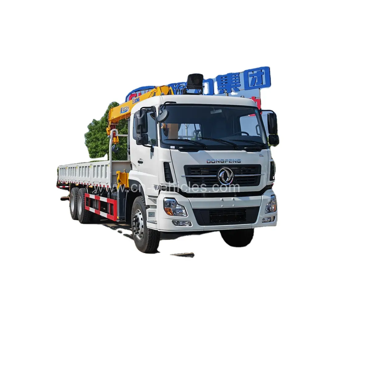 XCMG 스트레이트 텔레스코핑 붐 트럭 크레인 10 톤 유압 로더 트럭