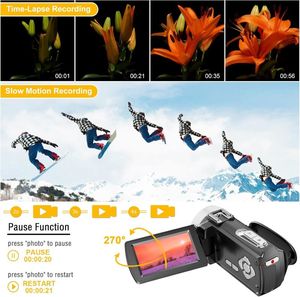 HDV900 High-quality 4K Resolution Versatile <strong>Camera</strong> Digital Video <strong>Camera</strong> with Manual Controls - Product Image 2