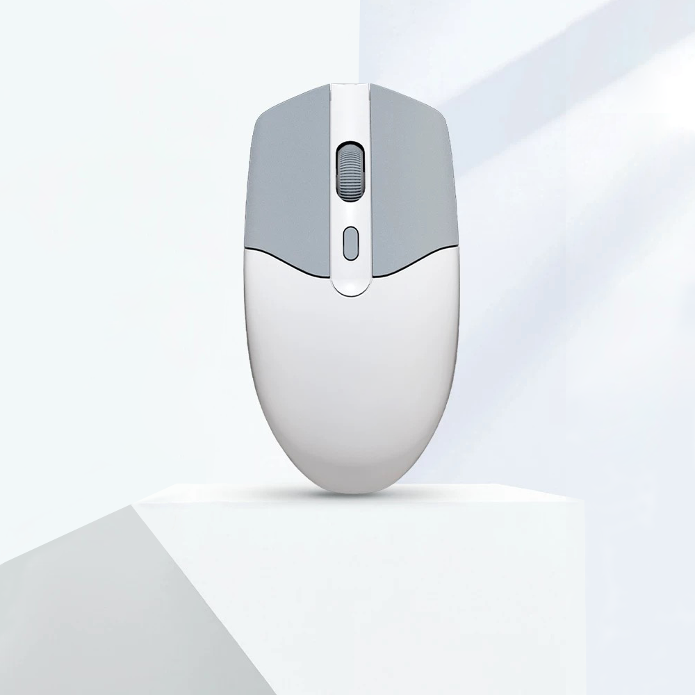 Grayish white