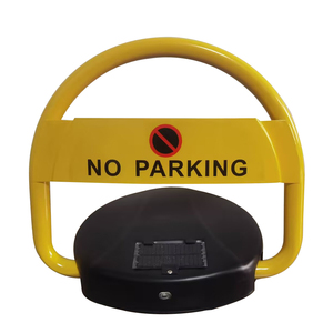 Remote Controlled Waterproof Smart Solar <strong>Car</strong> Steel Parking <strong>Lock</strong> Barrier for Carport Protection Remote Control Solar Ground <strong>Lock</strong> - Product Image 1