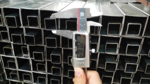 工厂低价ms方形和矩形空心截面管黑色方形和矩形钢管 - Product Image 4