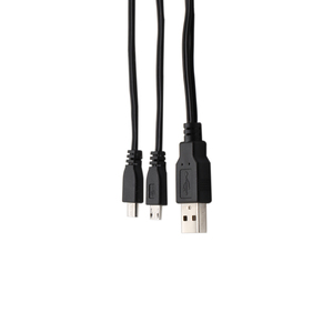 Usb to Micro 1 to 2 Hub Y Split UsbケーブルマイクロUsbスプリッタケーブル2 in 1データケーブル - Product Image 3
