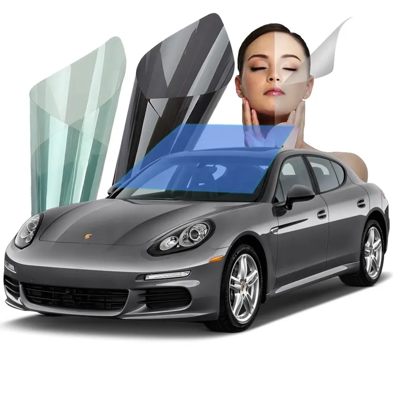 100% UV ब्लॉक 1.52x30M कार नैनो सिरेमिक हाई इंसुलेशन UV400 स्किन स्मार्ट इलेक्ट्रिक टिंट फिल्म 3M कार विंडो फिल्म के लिए
