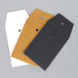 Benutzer definierte Kleidung Mini Small Kraft papier umschlag mit Logo für Knöpfe Verpackung Ersatz knopf Umschläge Tasche mit Knopf - Product Image 1