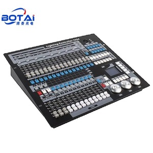 Controlador de iluminación BOTAI King DMX 1024 con 1024 canales DMX interruptor Manual 8A corriente de salida Efectos Incorporados pantalla LCD