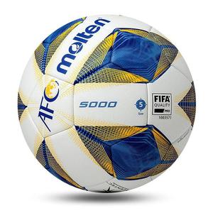 Custom Football Soccer Ball Size 5 and Size 4 Synthetic Textured TPU PU Thermal Bonded Official Size Soccer Ball <strong>Match</strong> - Product Image 2