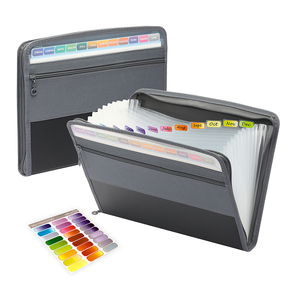 Mở rộng tập tin thư mục với dây kéo tập tin tài liệu tập tin Túi tùy chỉnh văn phòng - Product Image 5