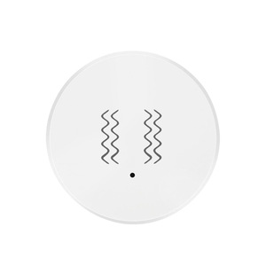 Sensor de movimiento Tuya Zigbee con pantalla OLED alarma de inclinación de vibración alimentado por batería IOS Compatible para uso doméstico o hotelero - Product Image 1