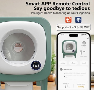 Trend 2025 Zelfreinigende Kattenbak Met Automatische Veiligheidssensoren Voor Meerdere Katten Bedekt Geurverwijderingskattentoilet - Product Image 6