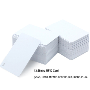 Cartões Imprimíveis de PVC em Branco, Pretos e Brancos, com Tamanho Personalizado, RFID e NFC para Controle de Acesso - Product Image 2