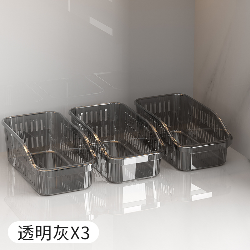 Three-pack of translucent black