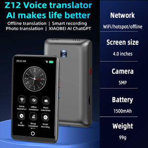 OEM portátil WIFI traductor de idiomas en tiempo real con 139 tipos de idiomas máquina de traducción de idiomas de voz traducir a español - Product Image 2