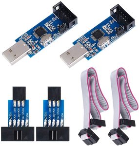 LC-01 51 AVR Programmer ISP USBASP Downloader USBISP Download Kabel 10 Pin Kabel USB ATMEGA8