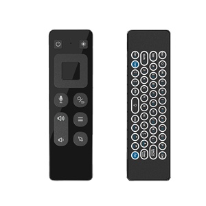 2.4G Rechargeable Smart Air <strong>Mouse</strong> 7 Colour Backlit Mini <strong>Keyboard</strong> Voice Remote <strong>Control</strong> RF Wireless Box TV PC Android FCC - Product Image 1