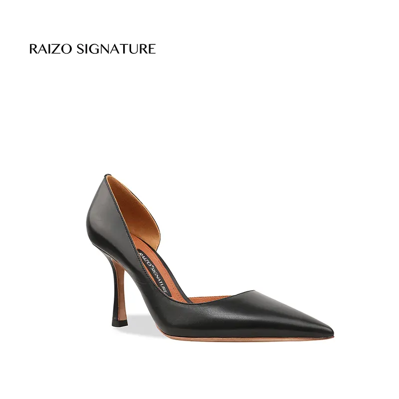 Raizo lüks ayakkabılar kadın tasarımcı yüksek kaliteli topuklu resmi kadınlar için yüksek topuklu ayakkabılar düğün sivri ayakkabı pompaları