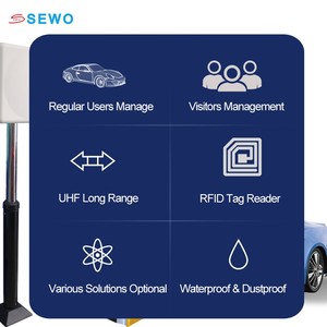 SEWO Langstrecken-RFID-UHF-Lesegerät-Parks ystem für das Zugangs kontroll management von Motorrad parkplätzen - Product Image 2