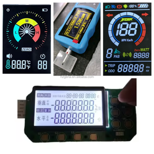 Display LCD a 8 cifre a 7 segmenti TN segmento per Tester di temperatura e fornello a induzione con Display LCD segmentato - Product Image 3