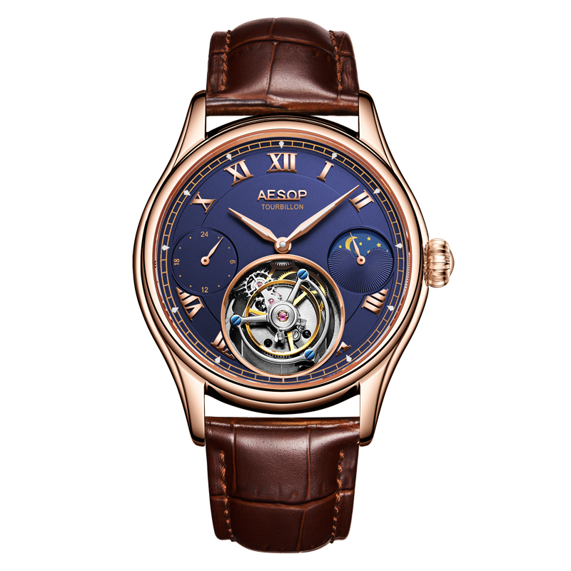 Or rose et bleu