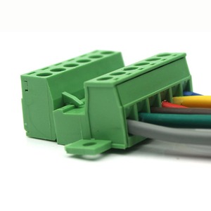 KF2EDG-conector de bloque de Terminal de tornillo PCB, PIN 2EDG 5,08 5,08mm, Conector de cabezal de cobre, ángulo recto 2/3/4/5/6/7/8/9/10/12/14/16 - Product Image 2