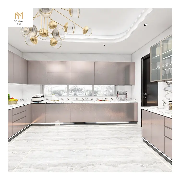 Factory Price accessories wholesale modern modular kitchen cabinet with high quality