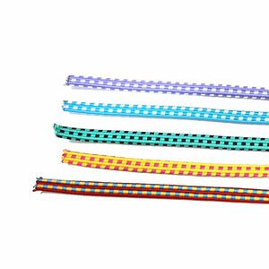 ¡En Stock! Goma de látex para saltar de 7mm x 3M para niños, colores mezclados, cuerda de primavera