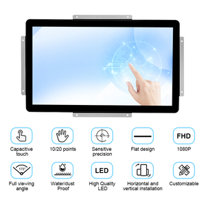 Cubierta de Marco abierto 24 Inch Lcd Panel de pantalla táctil Monitor Led de 24 pulgadas con táctil capacitiva - Product Image 2